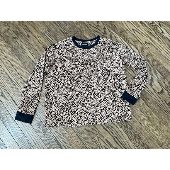 ROOM SERVICE Leopard Pajama Jogger Set - Size S - Picture 6 of 8